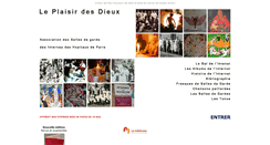 Desktop Screenshot of leplaisirdesdieux.fr